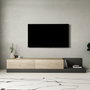 Hanah Home Soporte para TV Major - Travertino, Anthracite